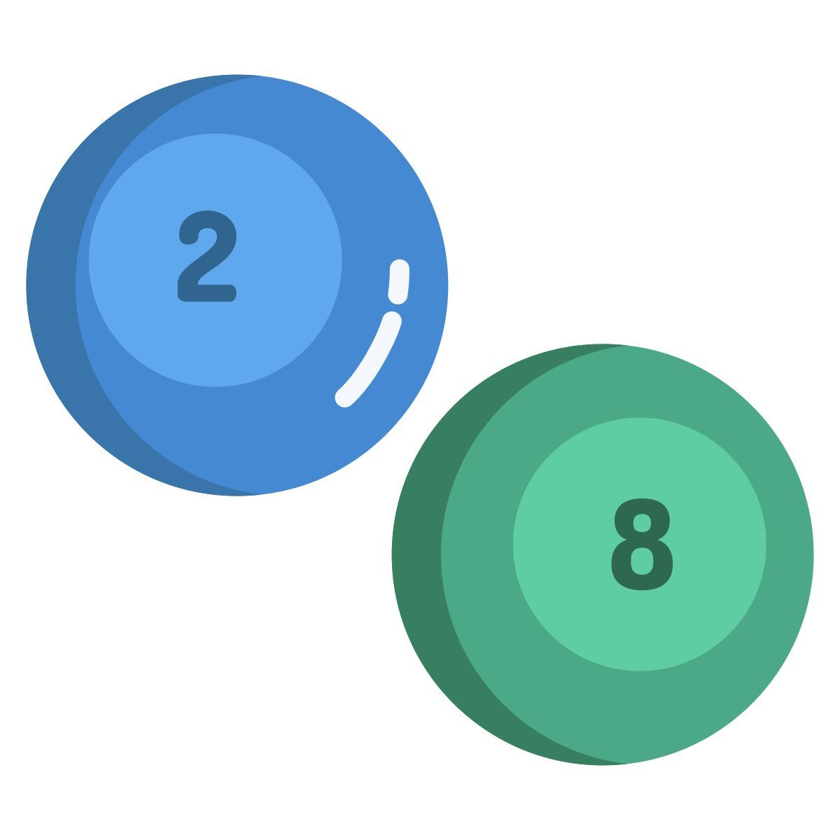 billiard balls icon