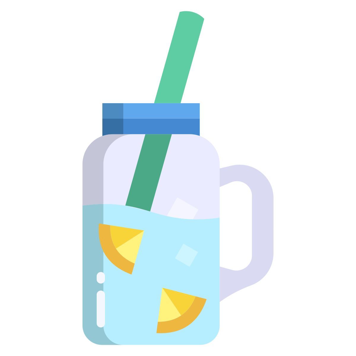 blue lemonade icon