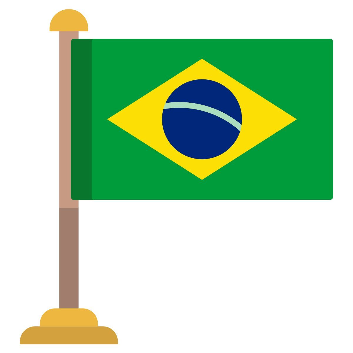 brazil flag icon