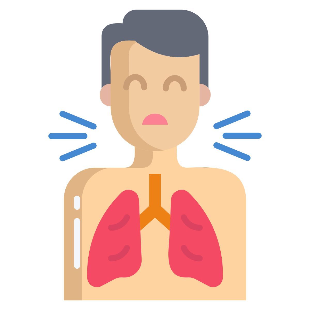 problema respiratorio icon