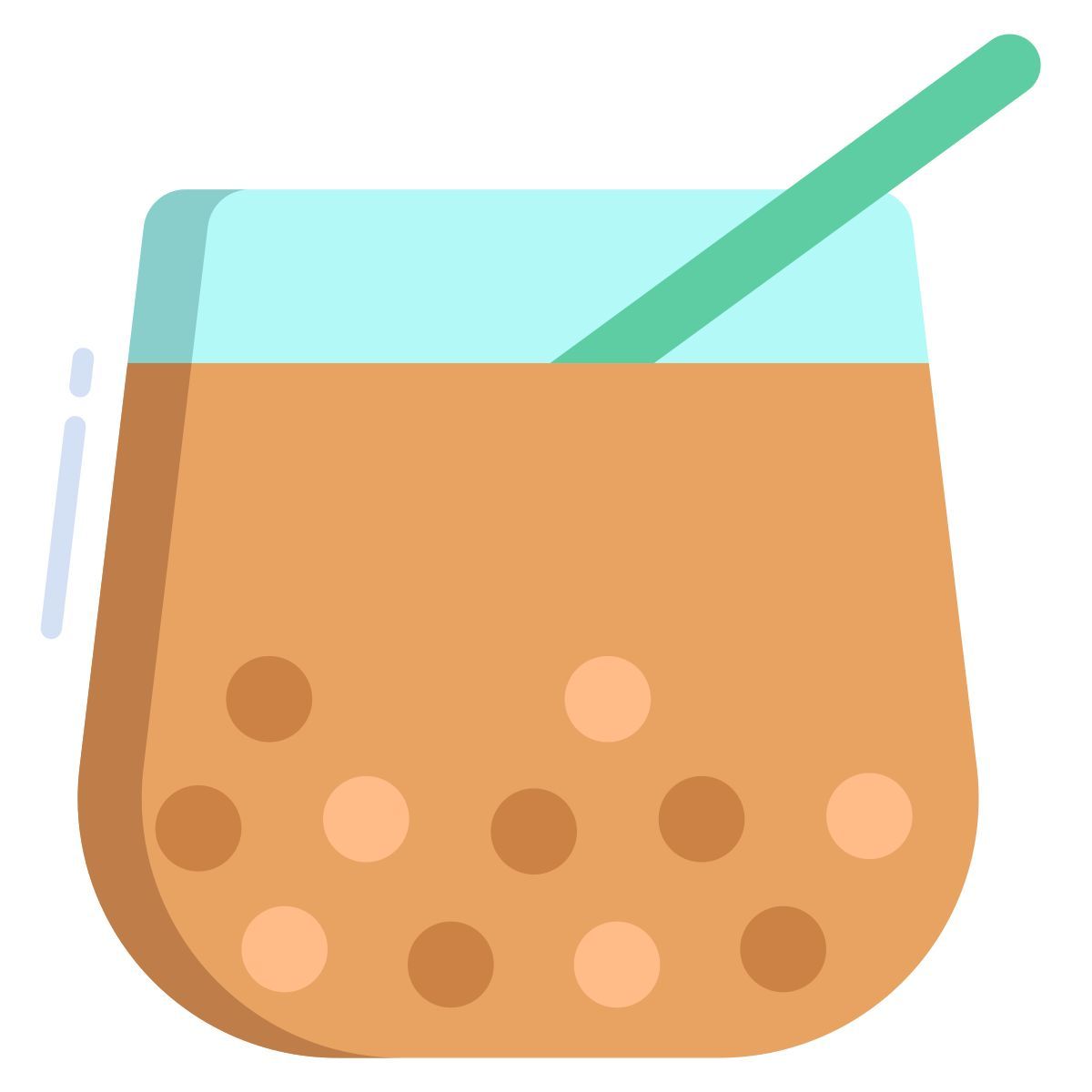 bubble milk tea icon