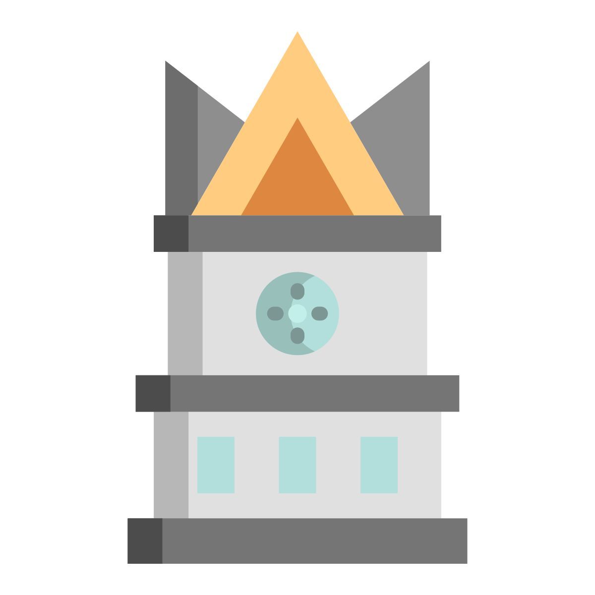 bukit tinggi clock tower icon