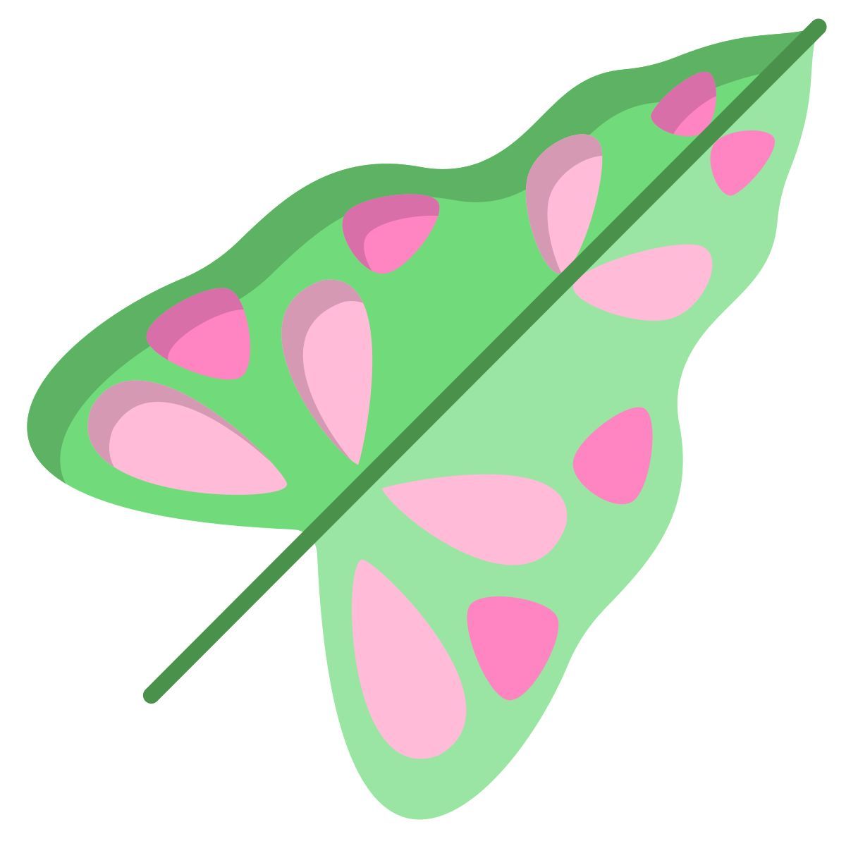caladium leaf icon
