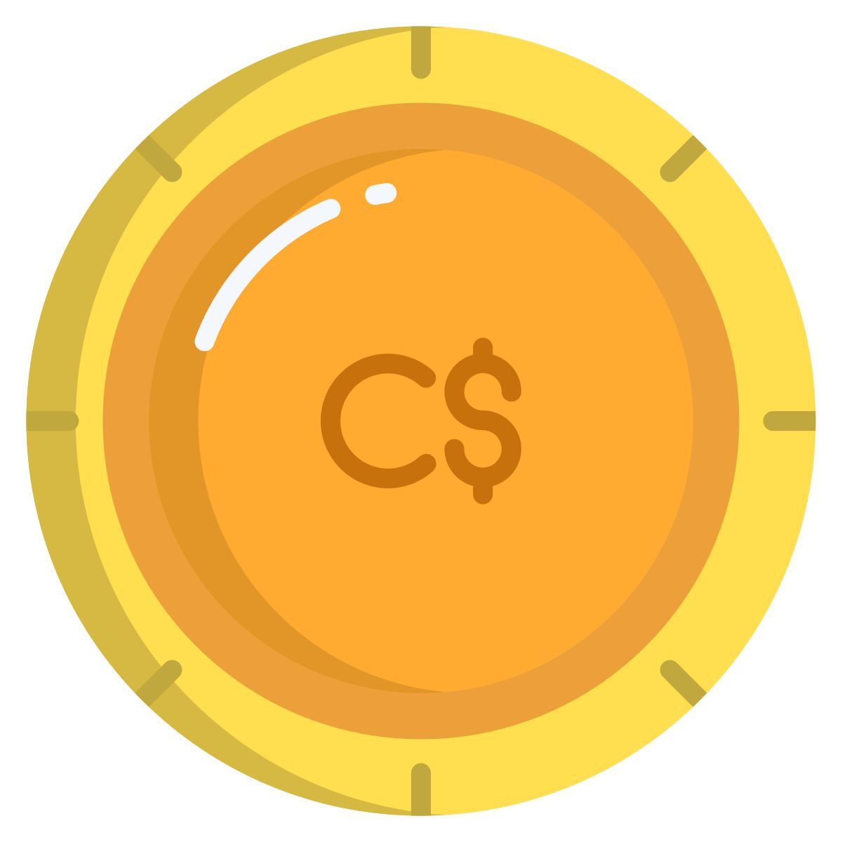 canadian dollar icon