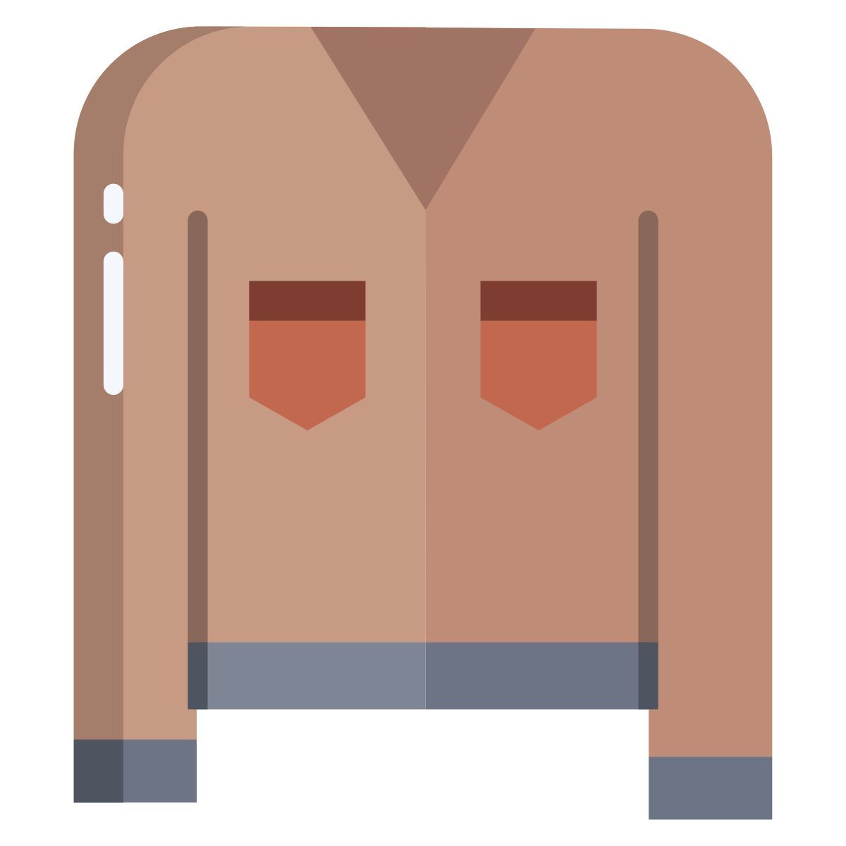 cardigan top icon
