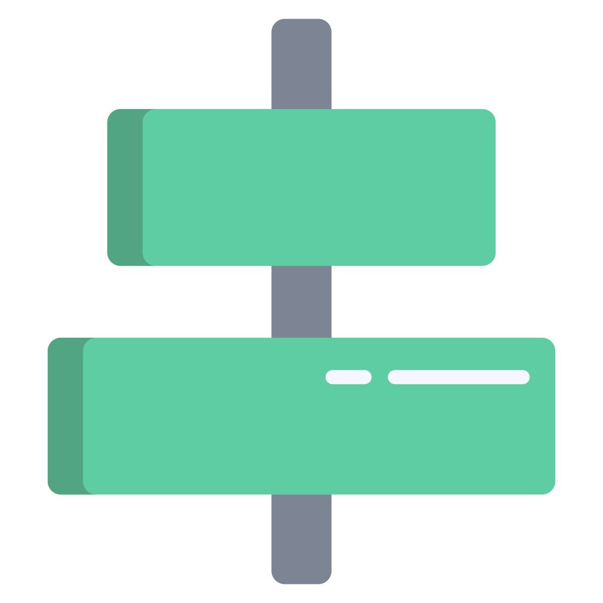 alinhamento central icon