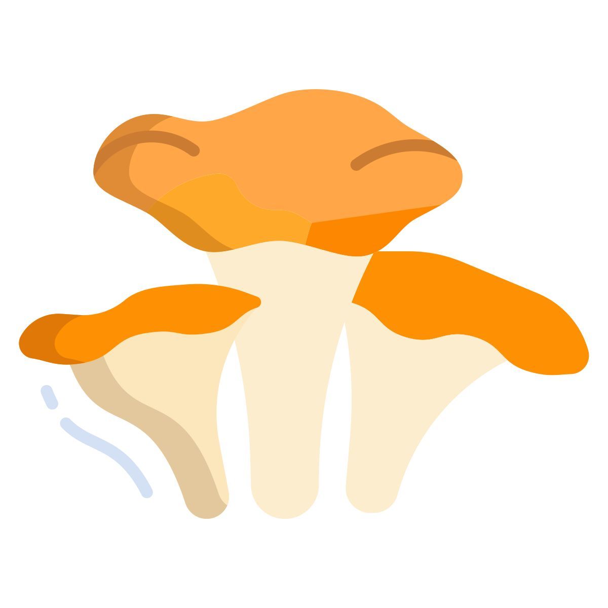 chanterelle mushrooms icon