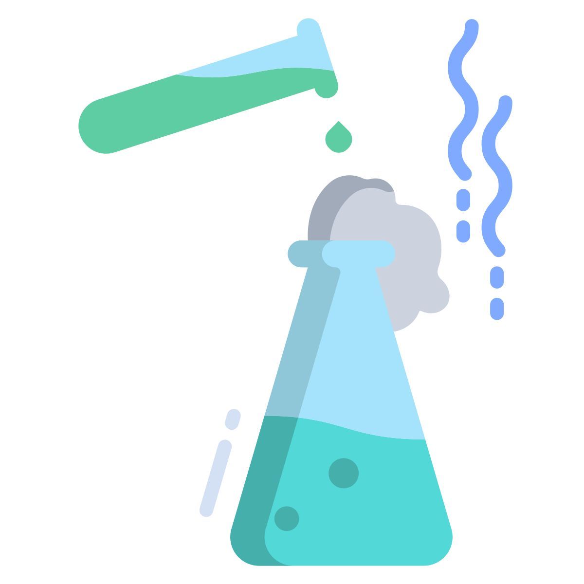 chemical reaction icon