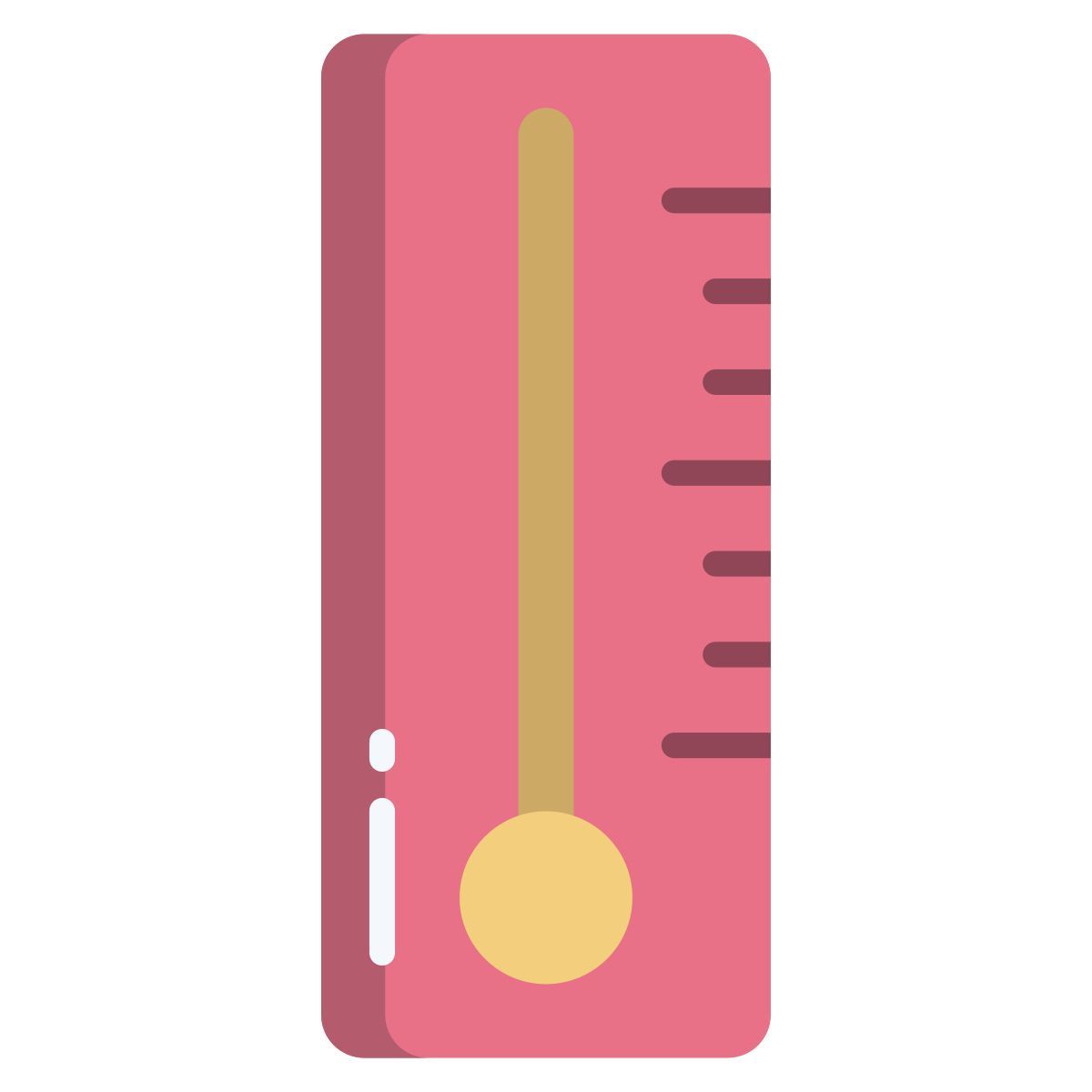 chemistry thermometer icon