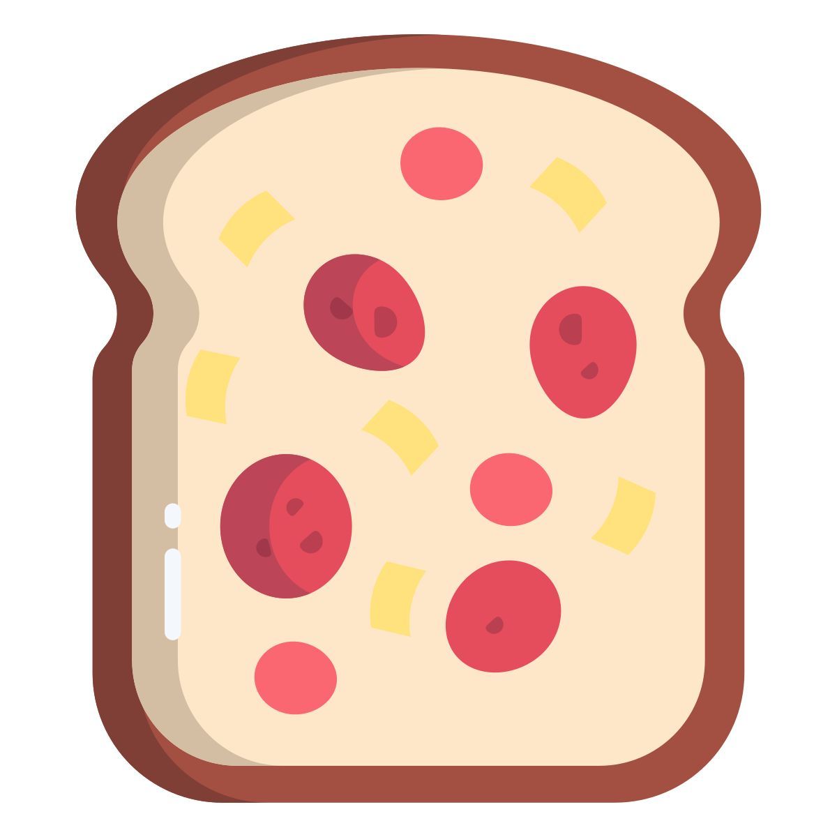 chilli and cheese toast icon