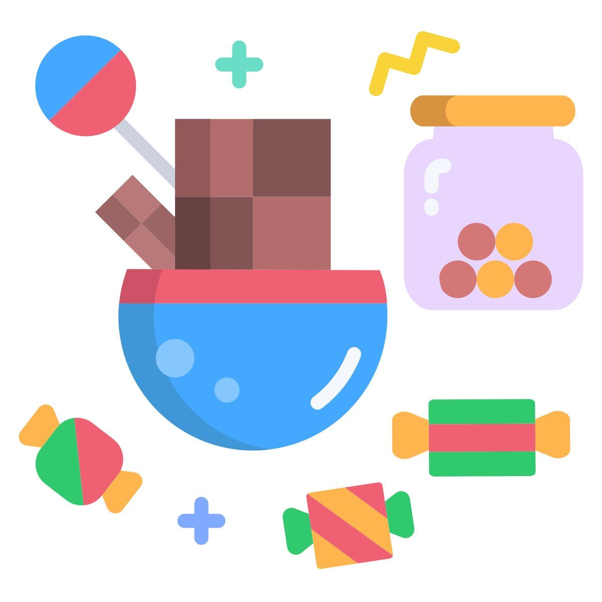 christmas chocolates icon