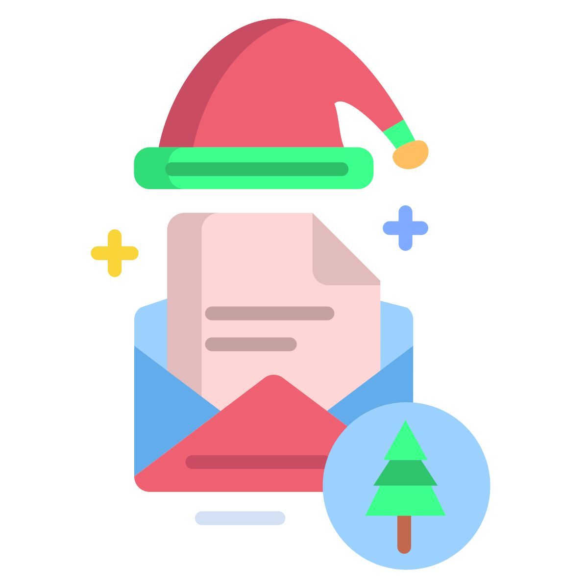 christmas greetings icon