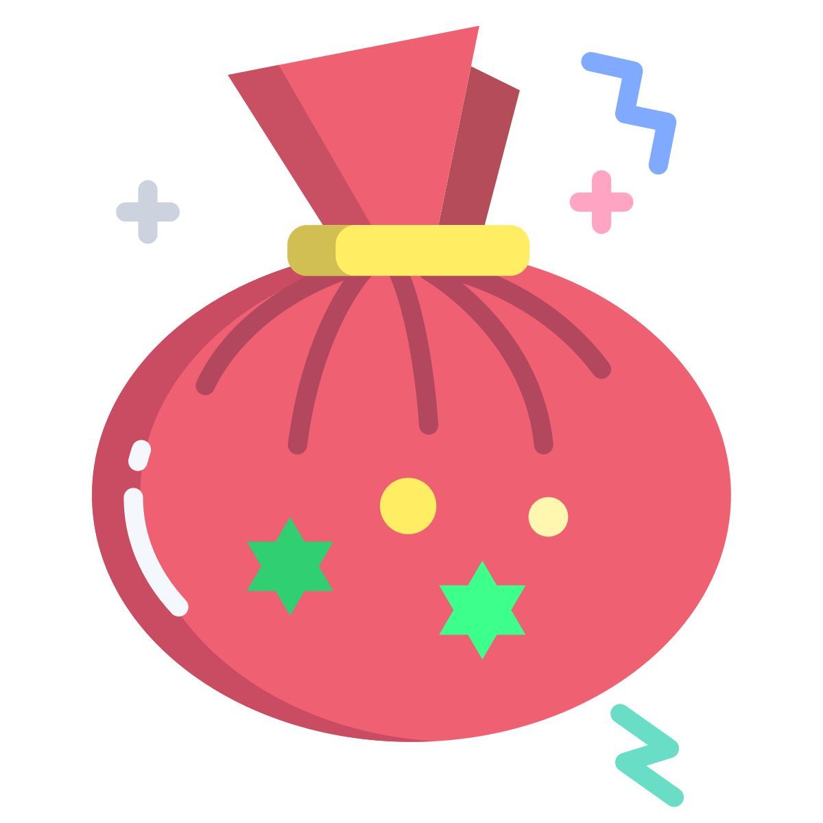 christmas sack icon