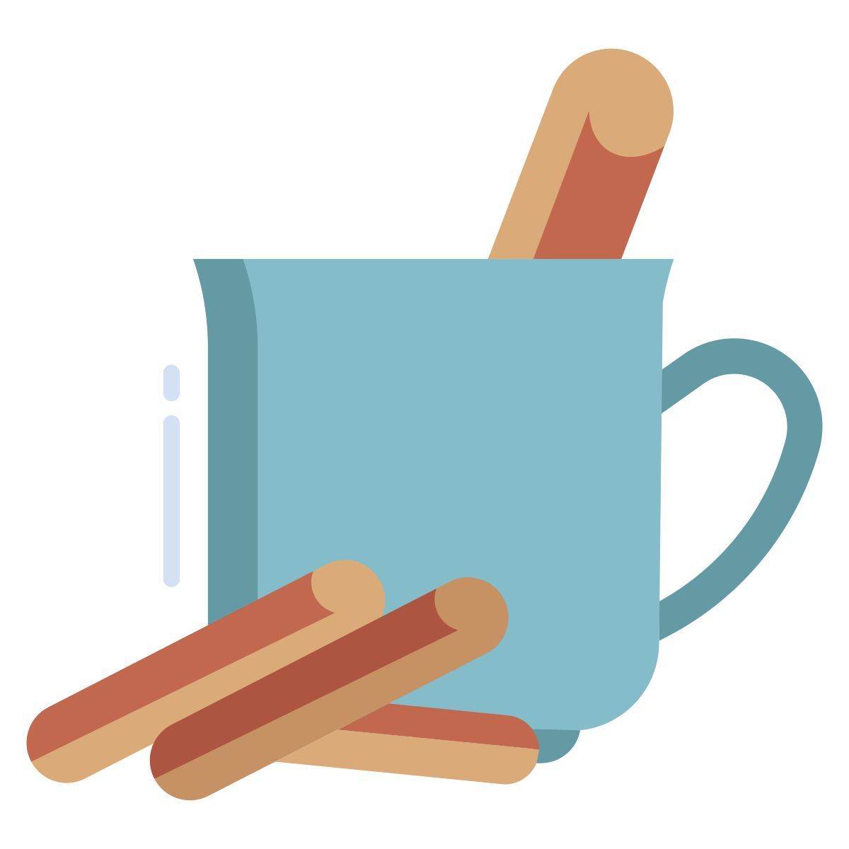 cinnamon tea icon