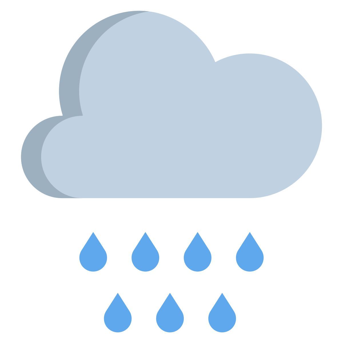 cloud rain icon