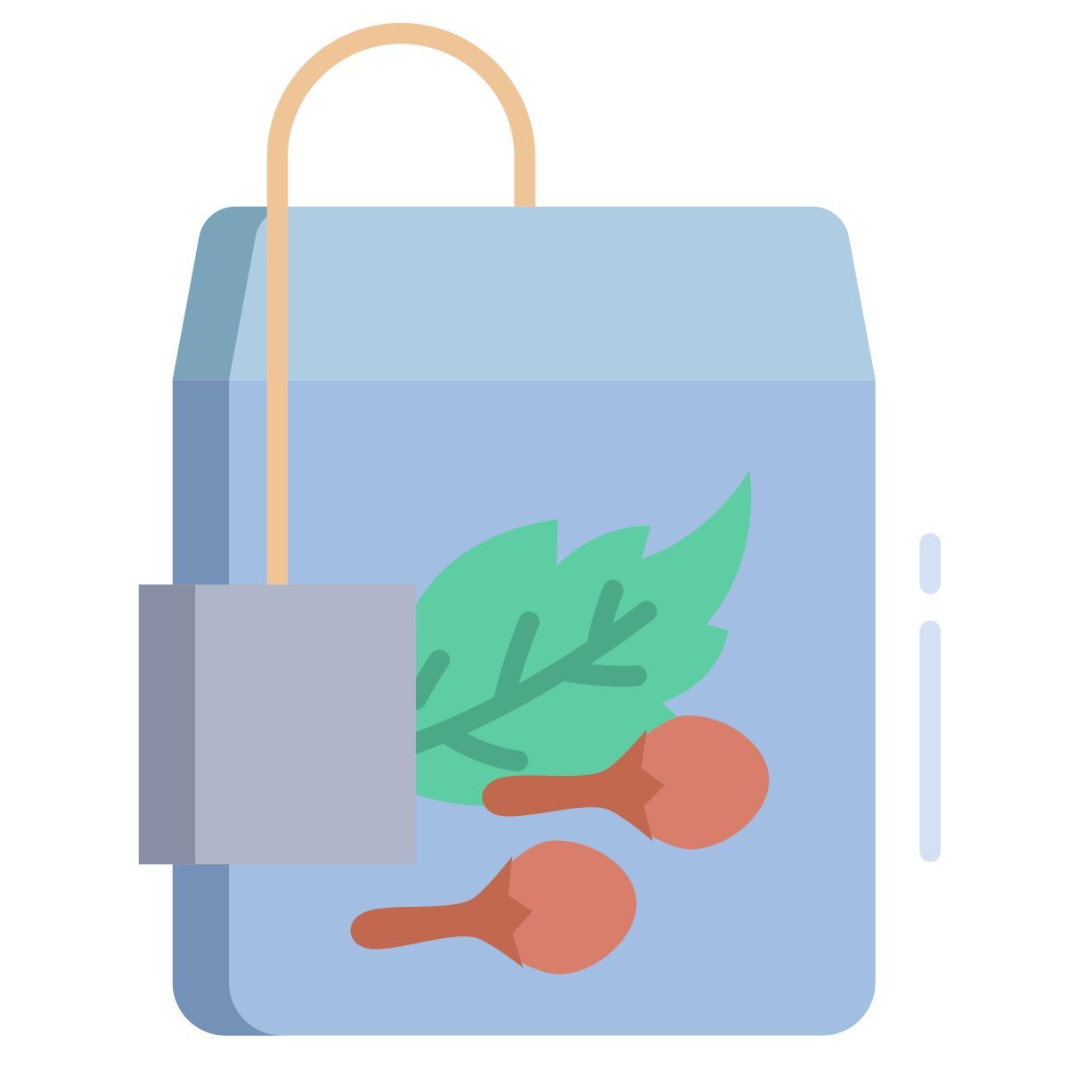 clove mint tea dip bag icon