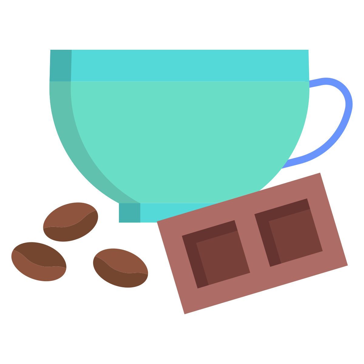 coffee and chocolate icon