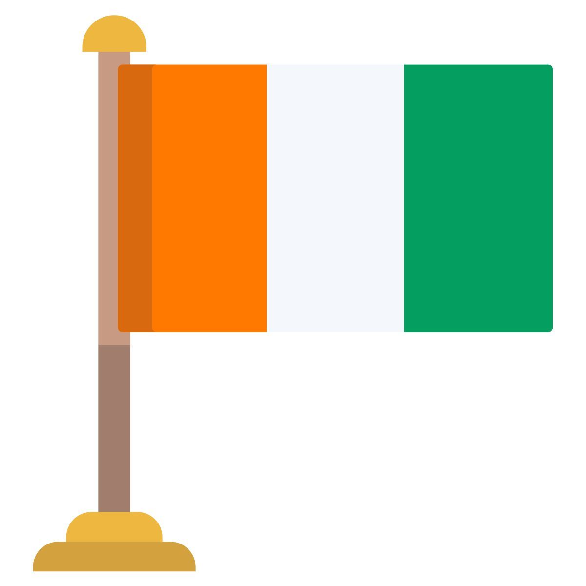 cote d ivoire flag icon