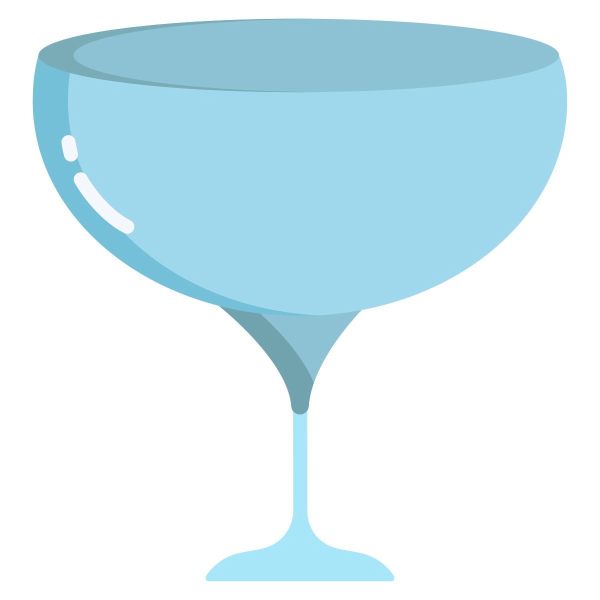 coupe glass icon