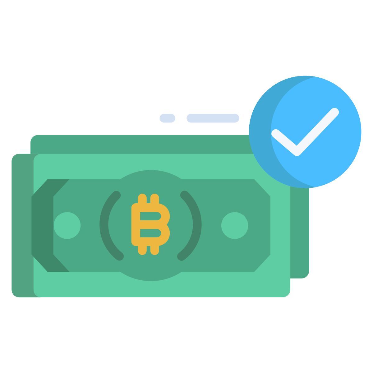 crypto accepted icon