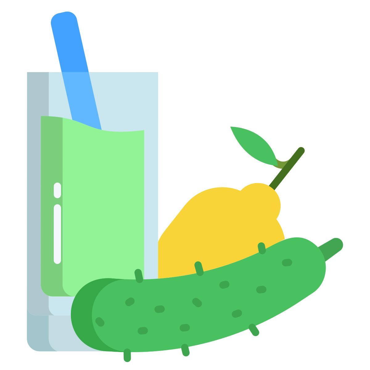 cucumber and lemon icon