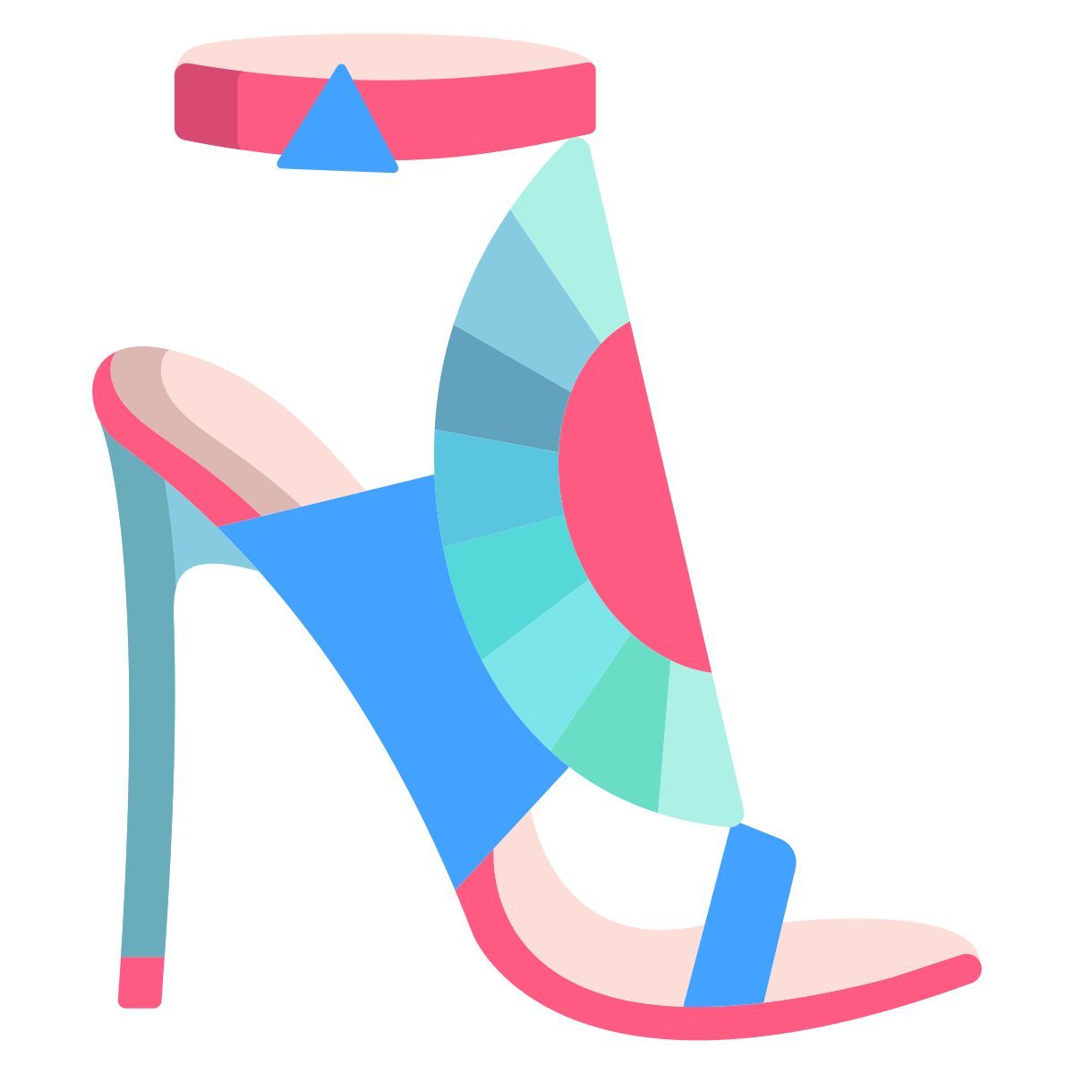 designer high heel icon