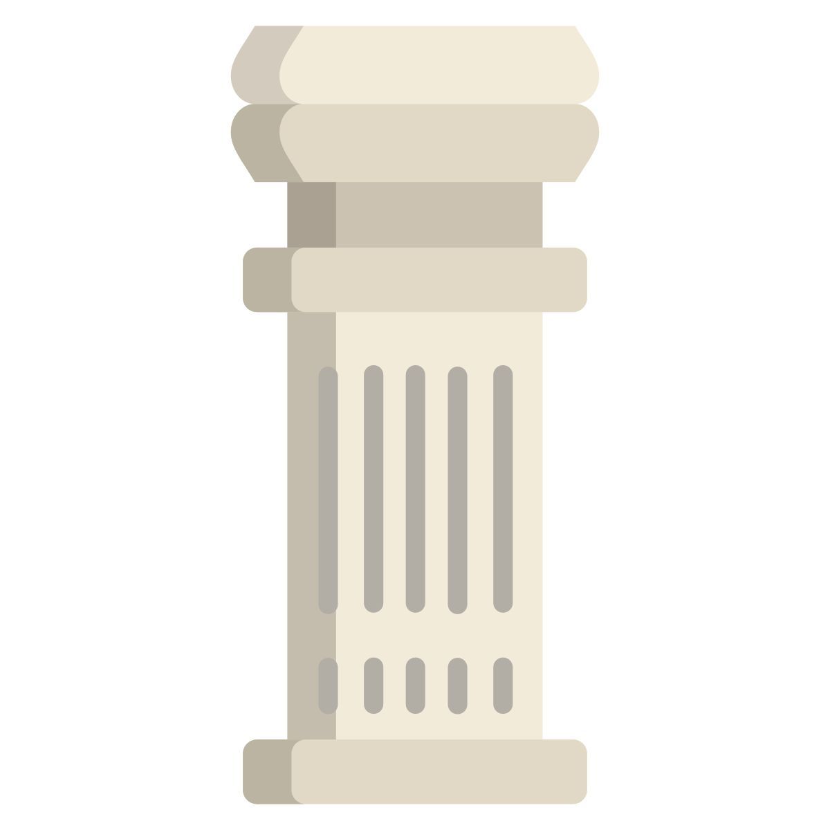 doric pillar icon