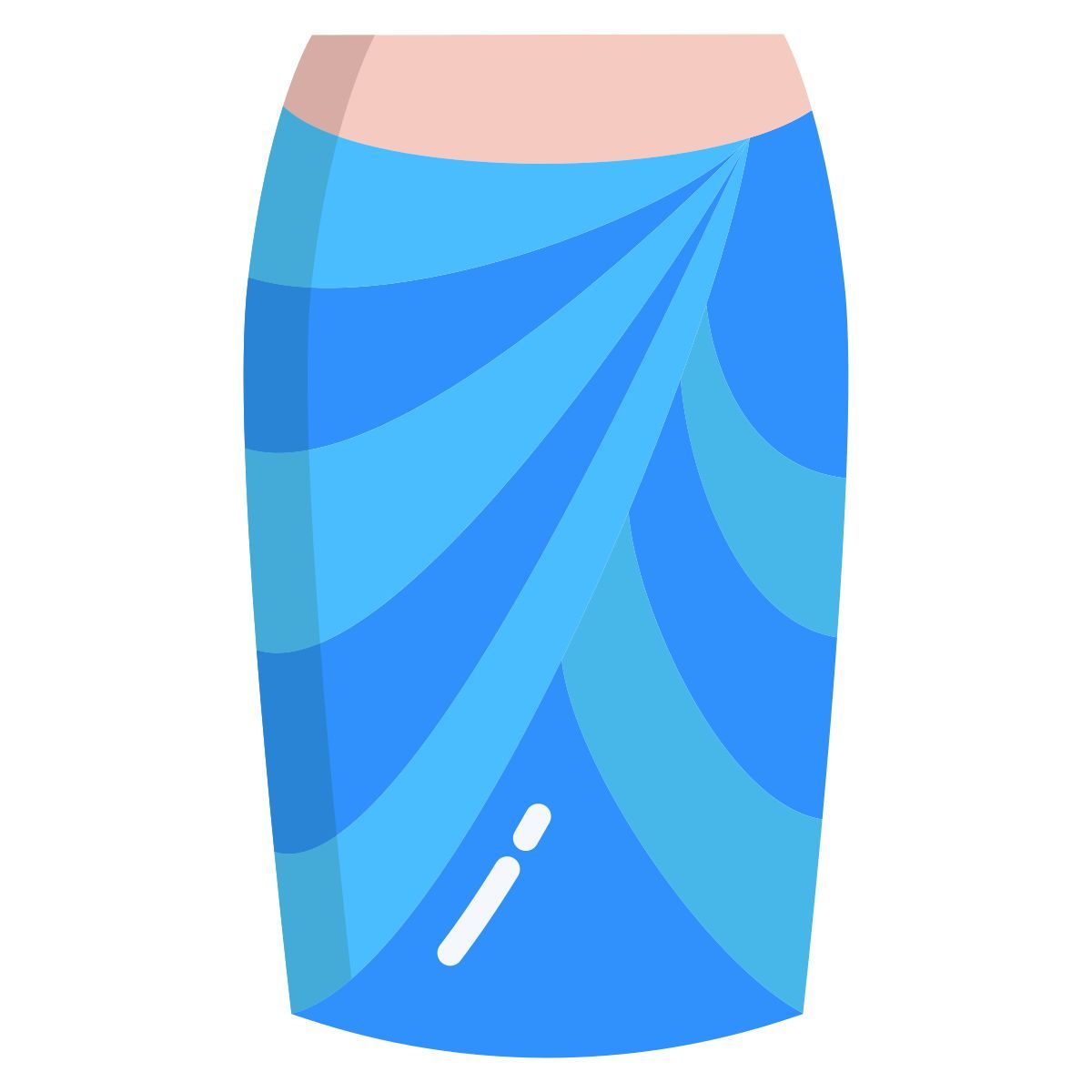 drape skirt icon