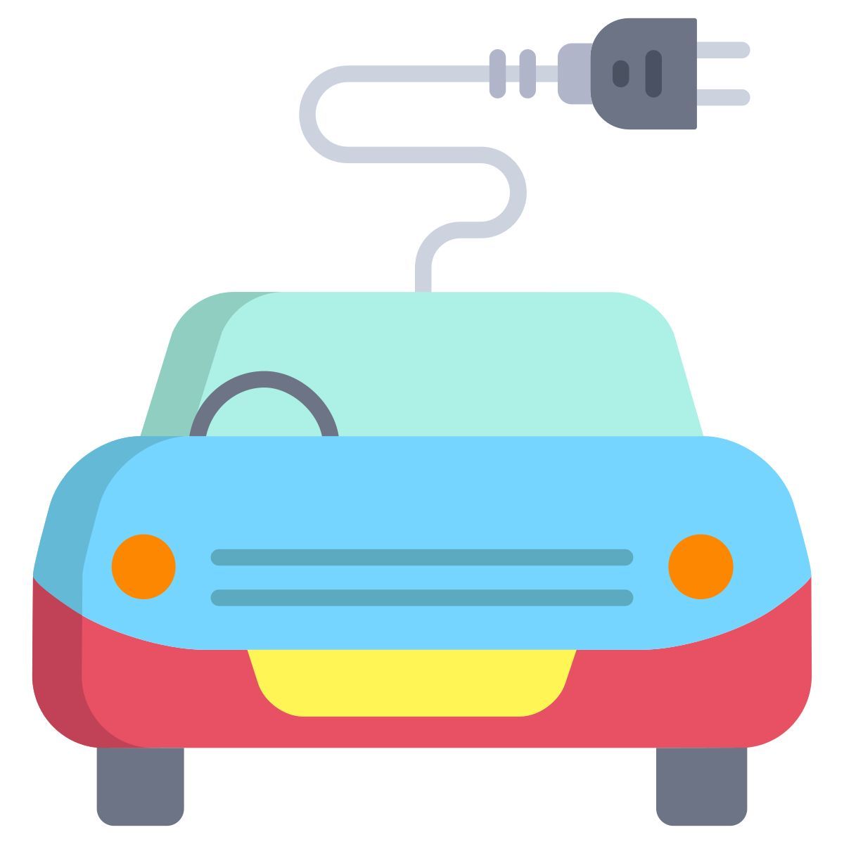 ev car plug icon
