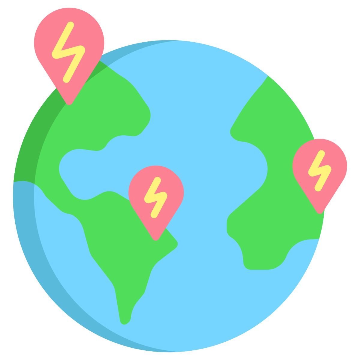 ev earth icon