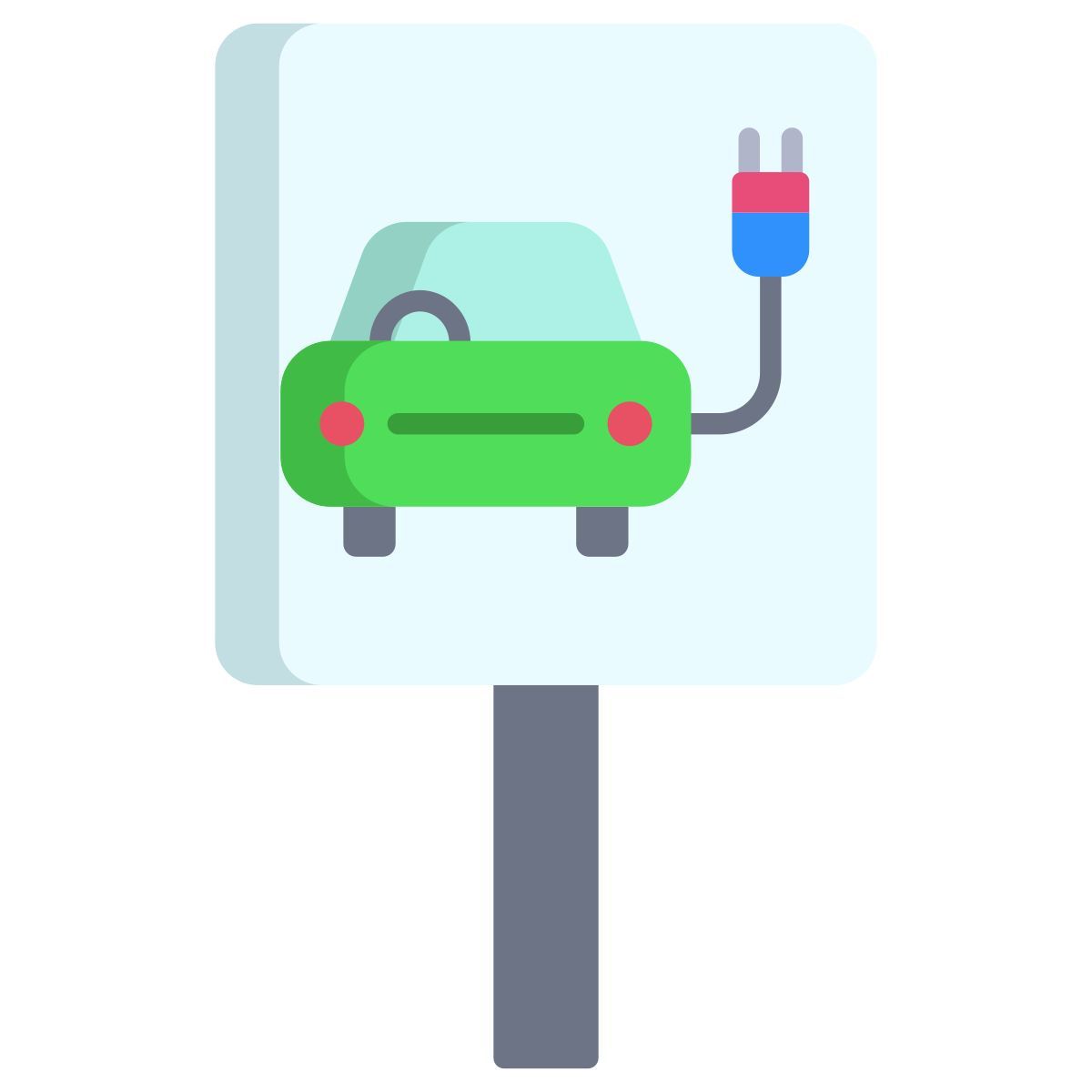 ev station board icon