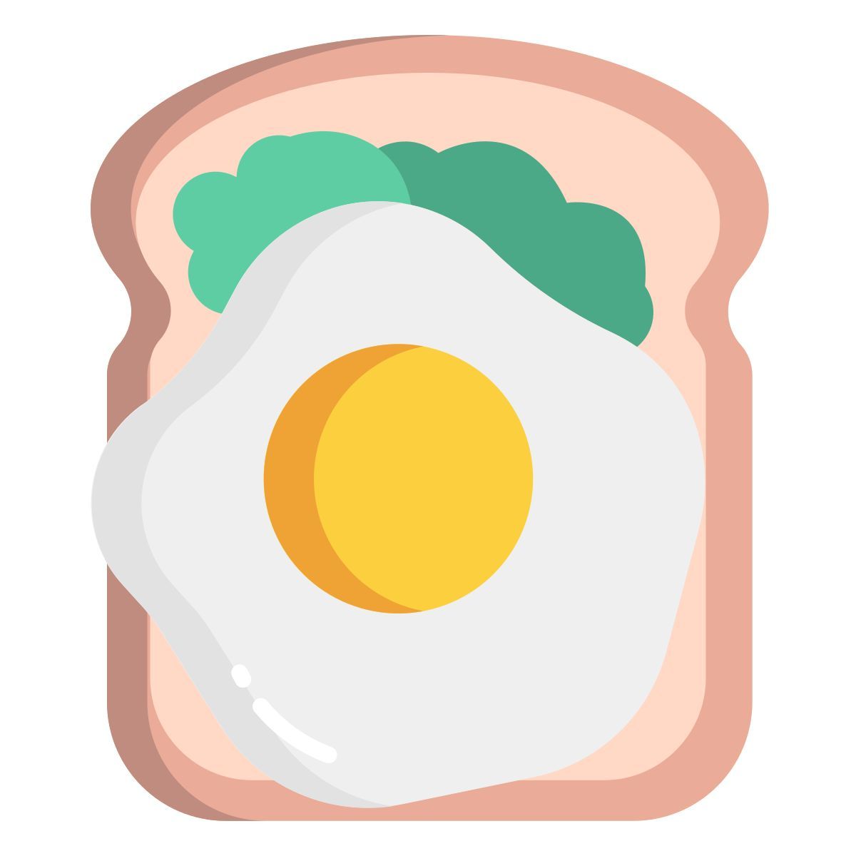 egg avocado icon