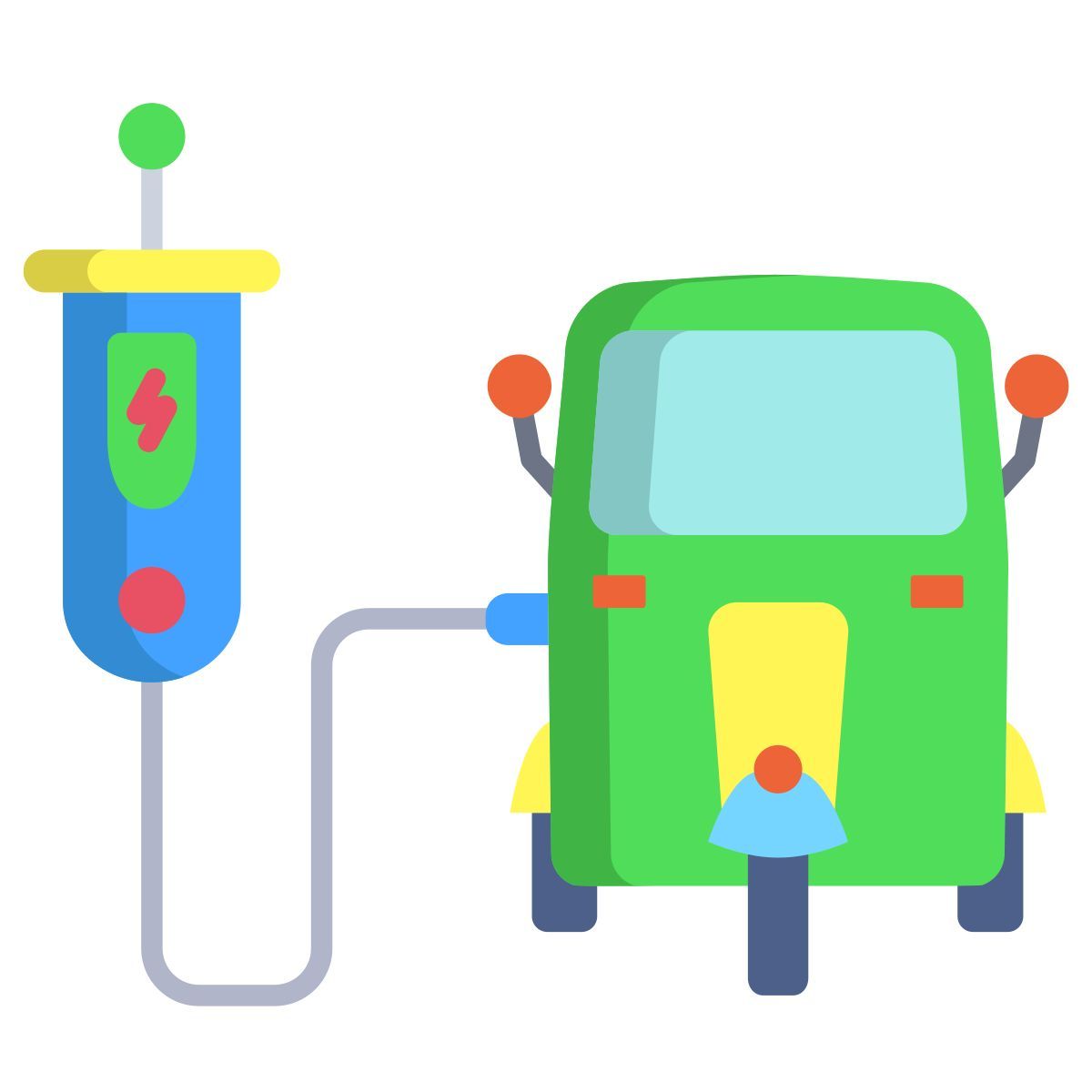 electric auto icon