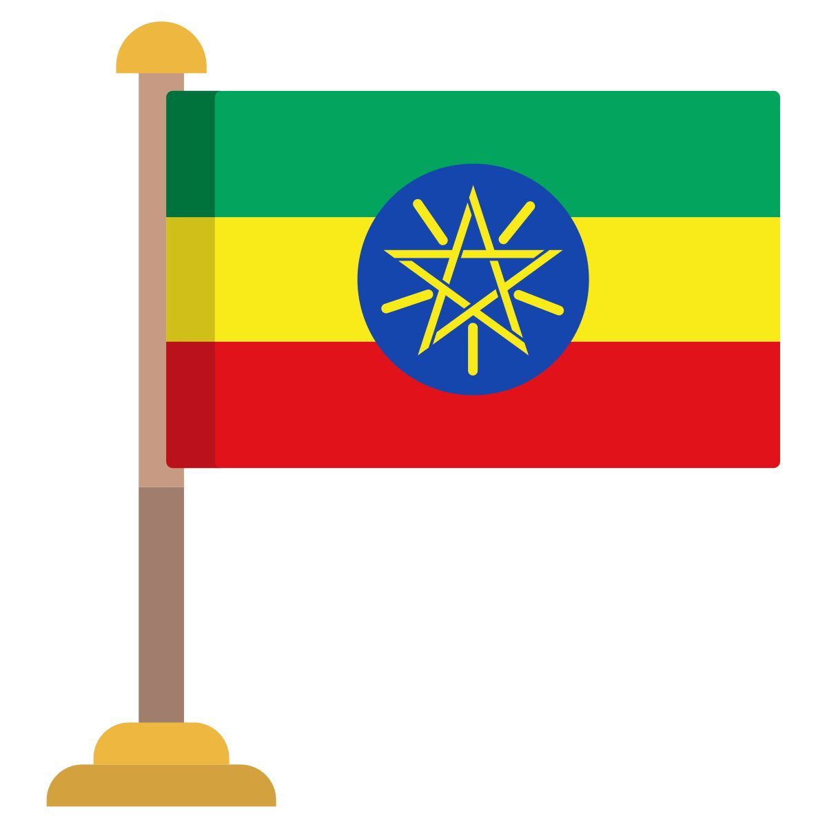 ethiopia flag icon