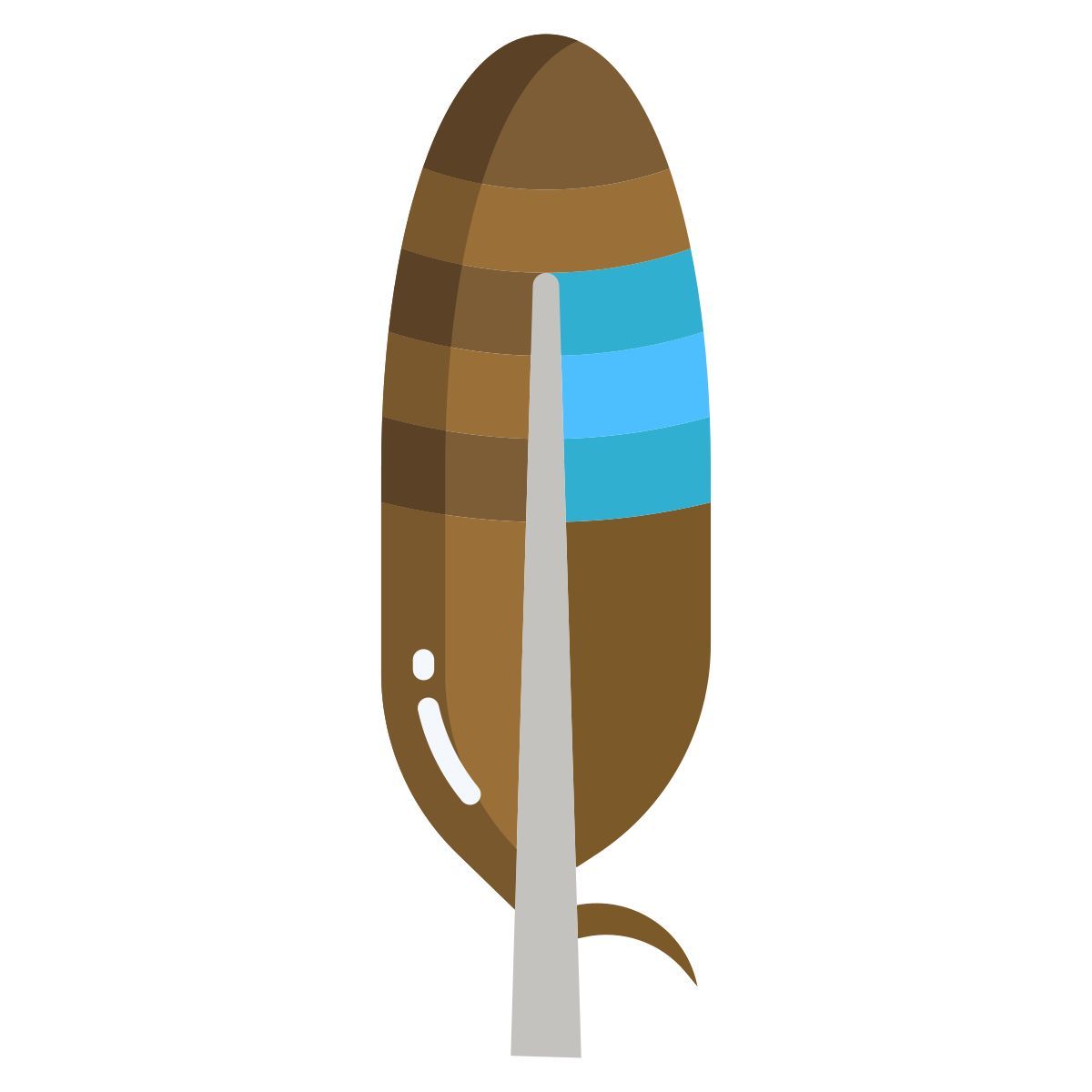 eurasian jay feather icon