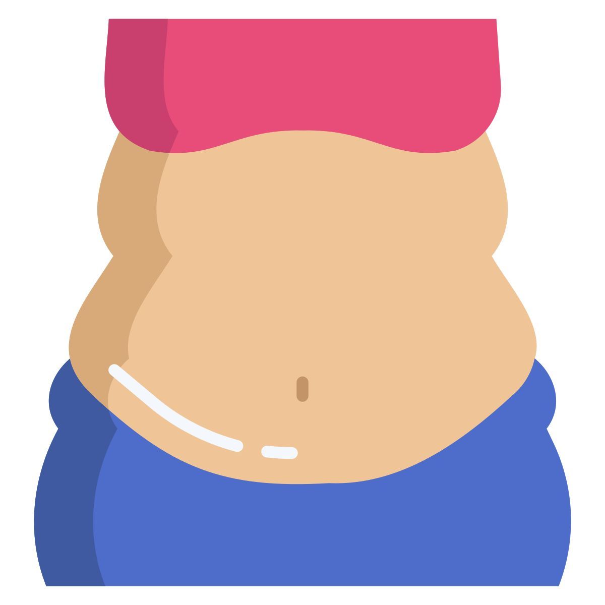 fat belly icon