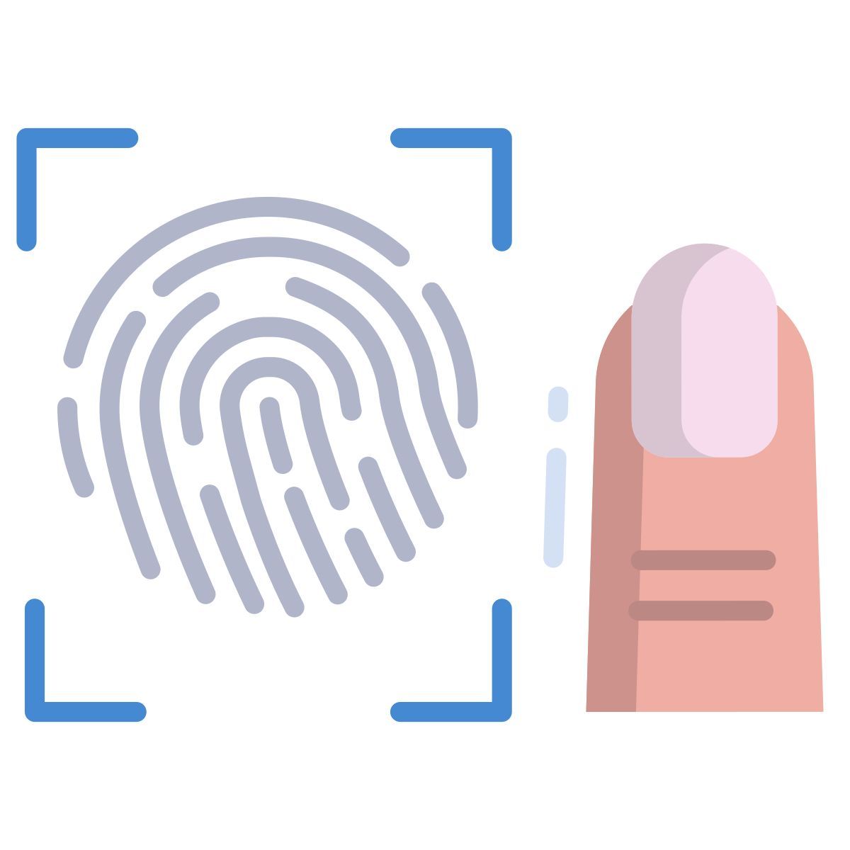 finger print scanner icon