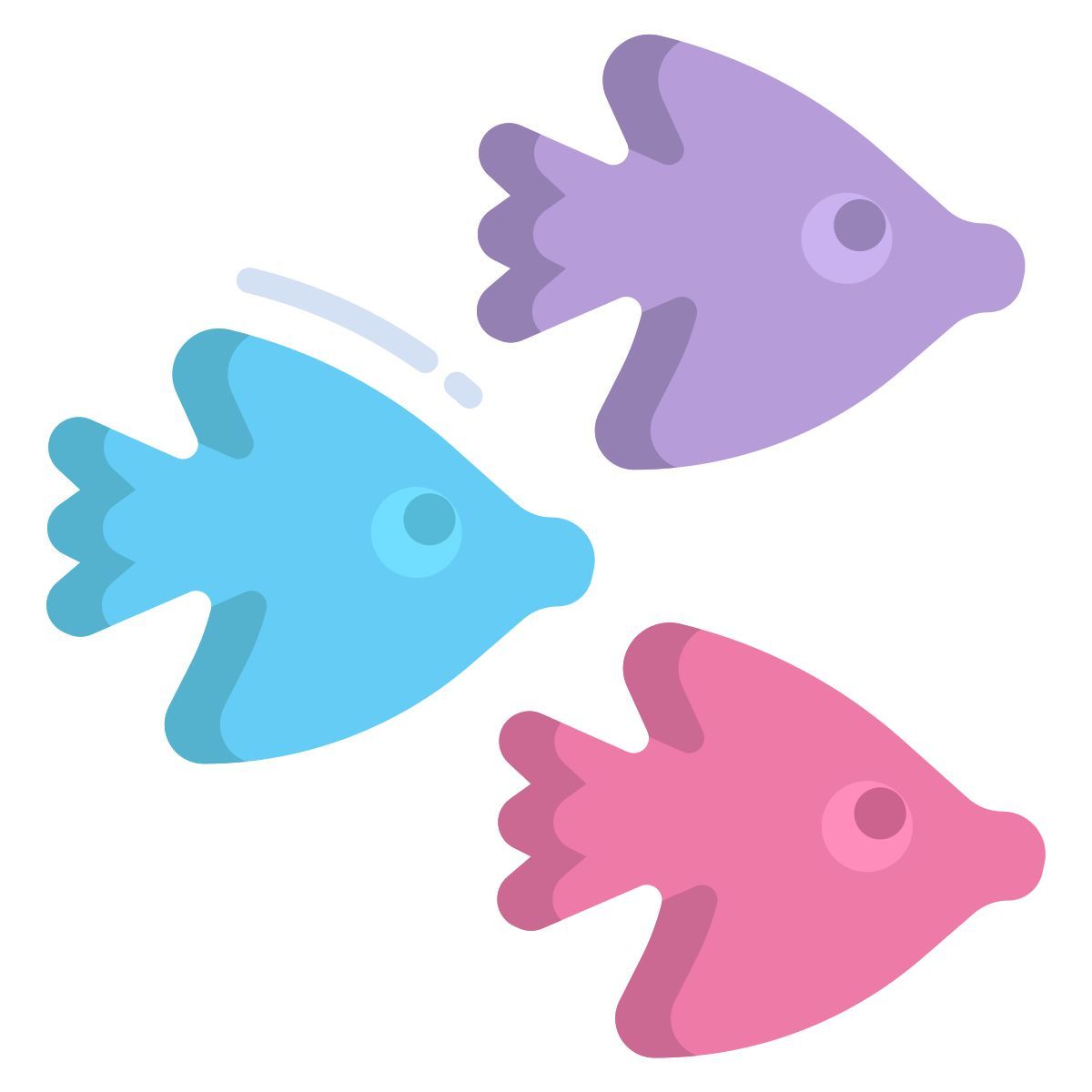 fish gummy candy icon
