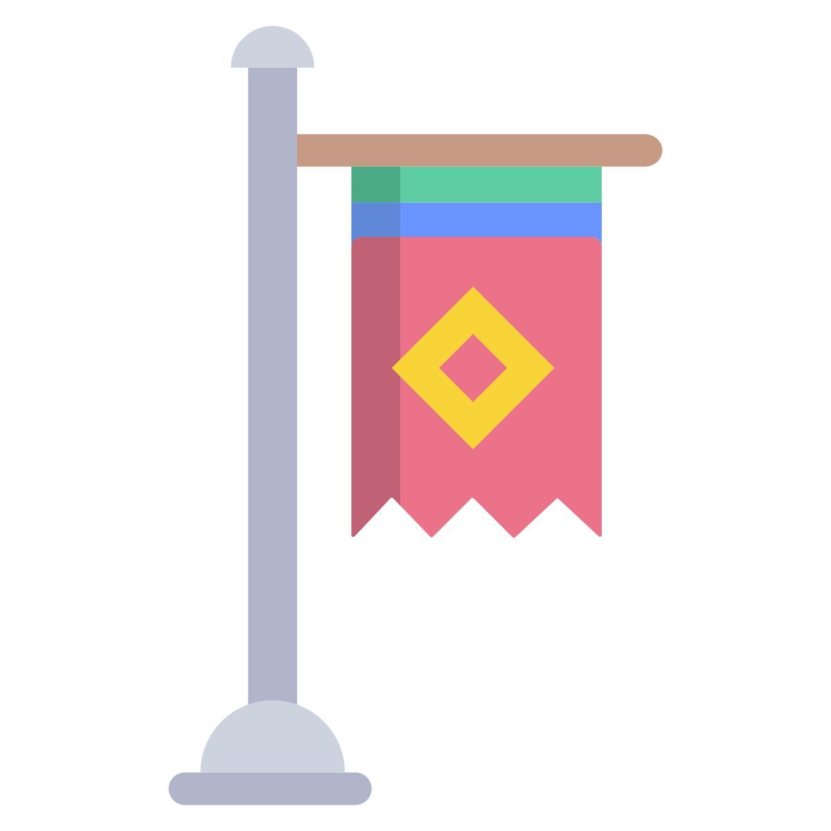 flag post icon