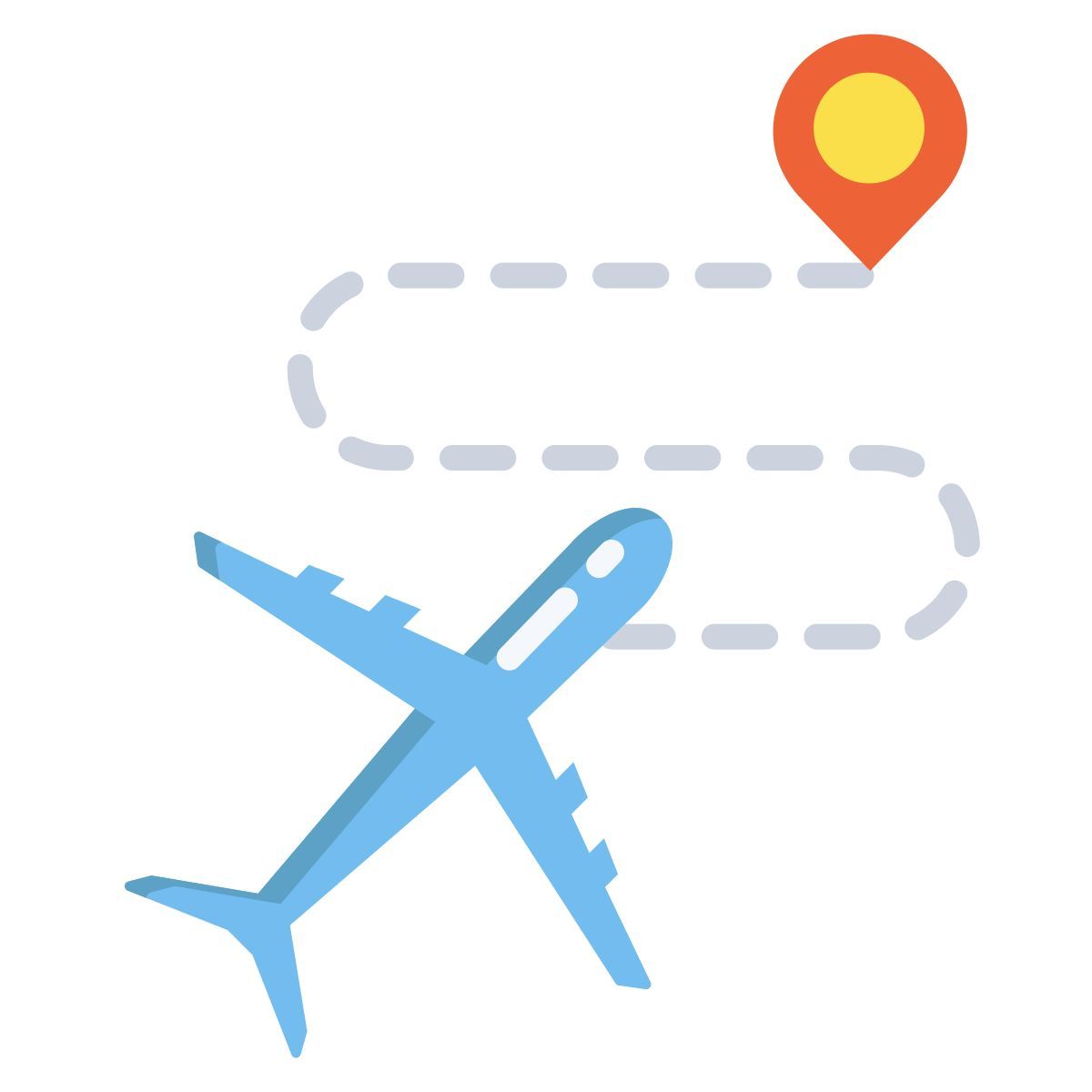 flight route icon