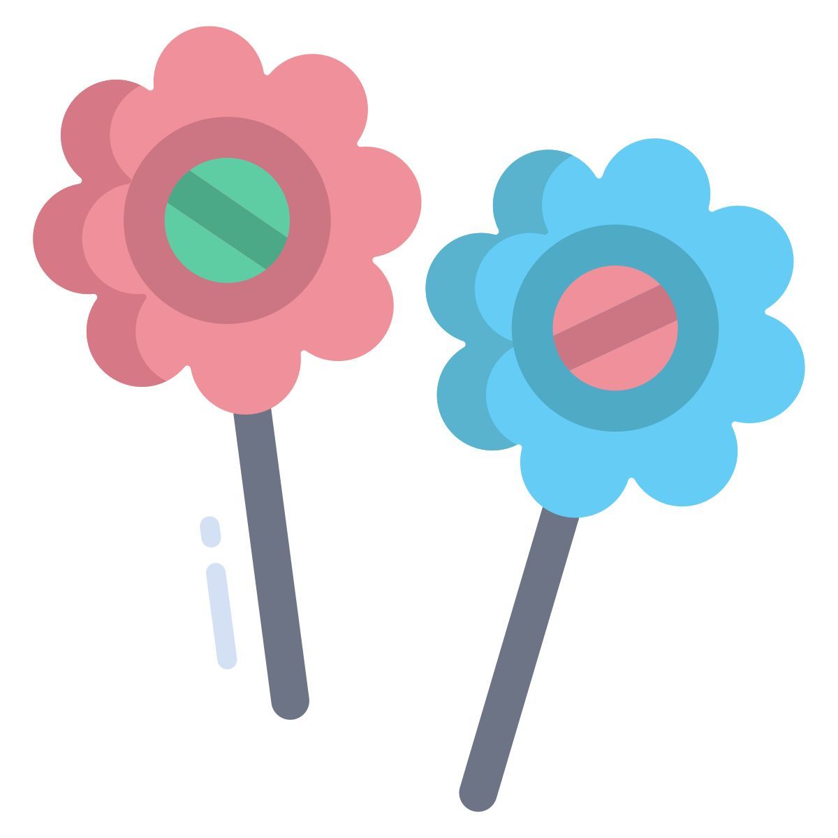 flower candy icon