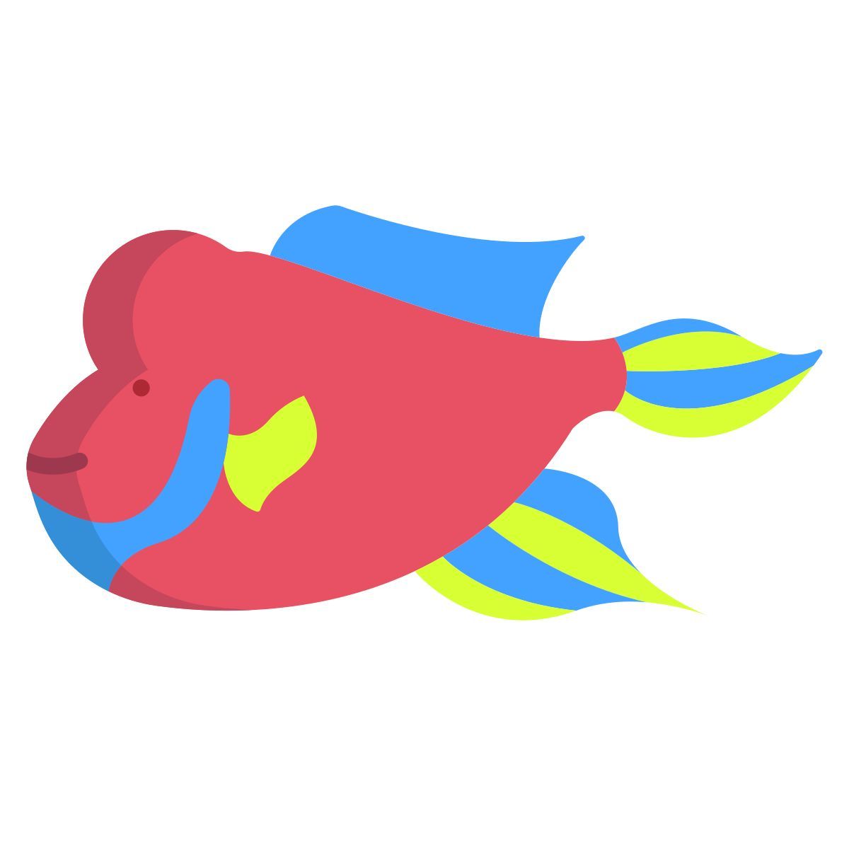 flower horn fish icon