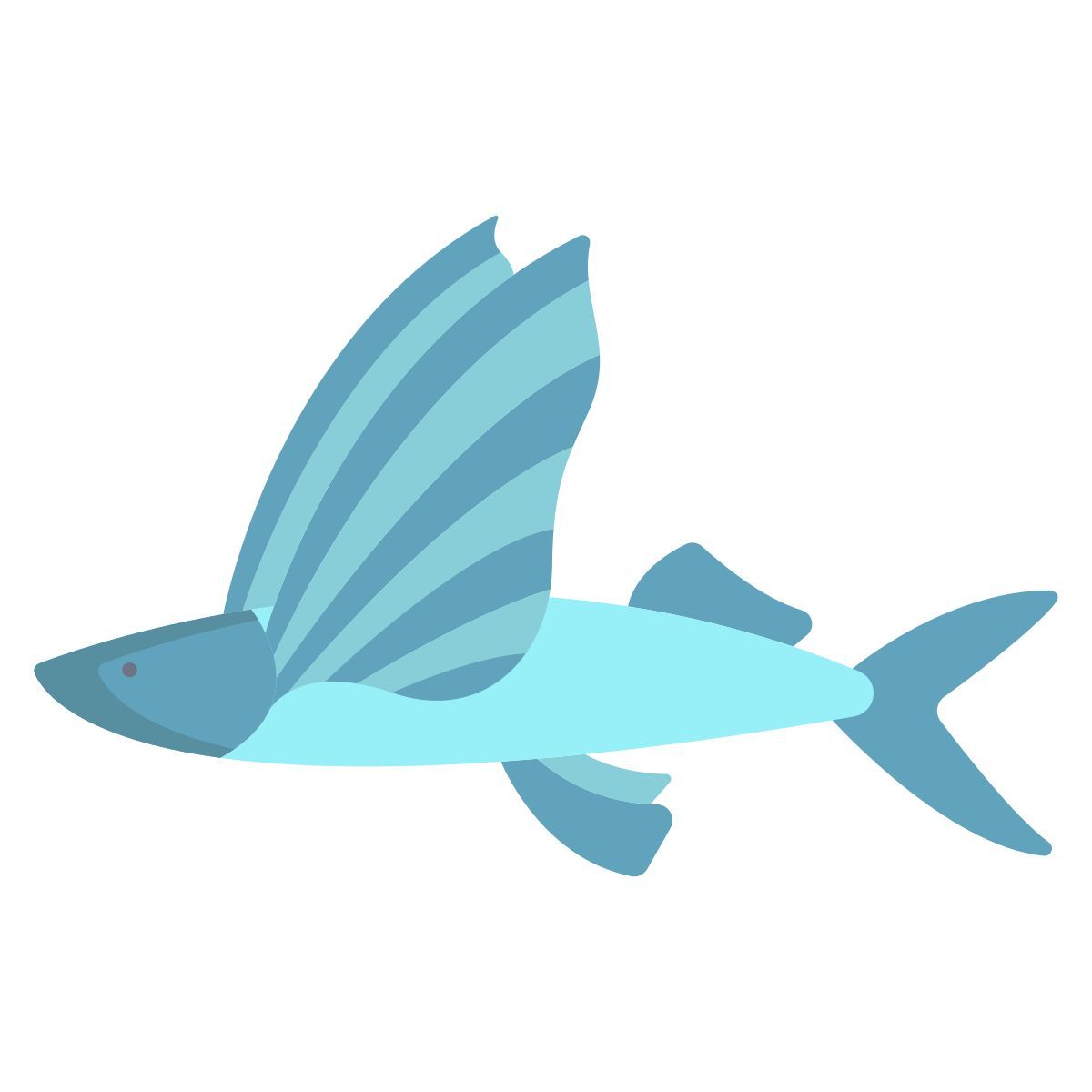 flying fish icon