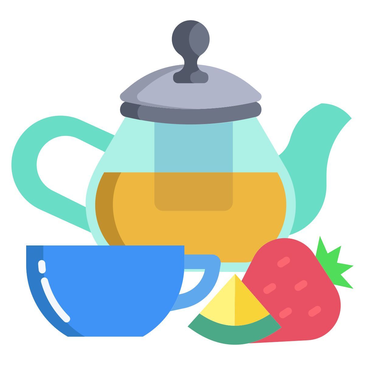 fruit tea icon
