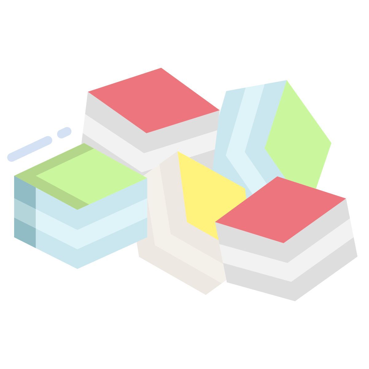 fruity mellow cubes icon