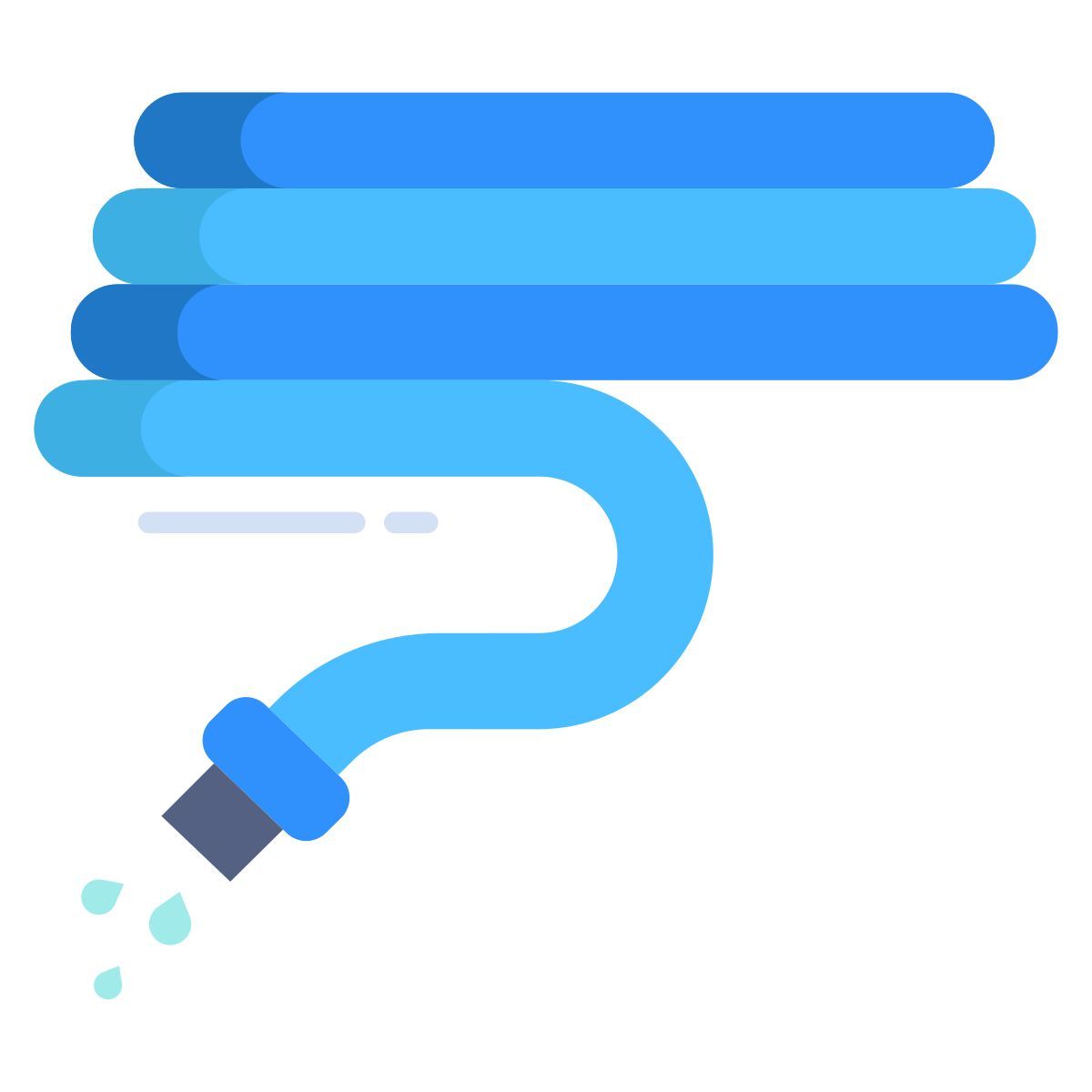 garden hose pipe icon