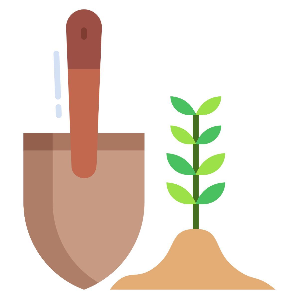 garden trowel icon
