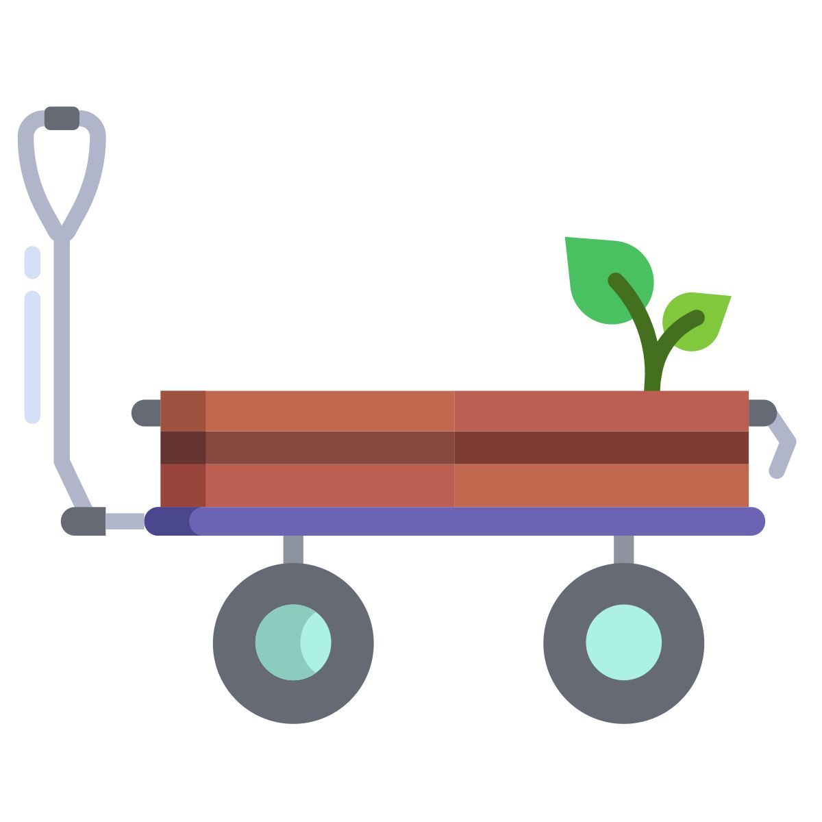 gardeners supply cart icon