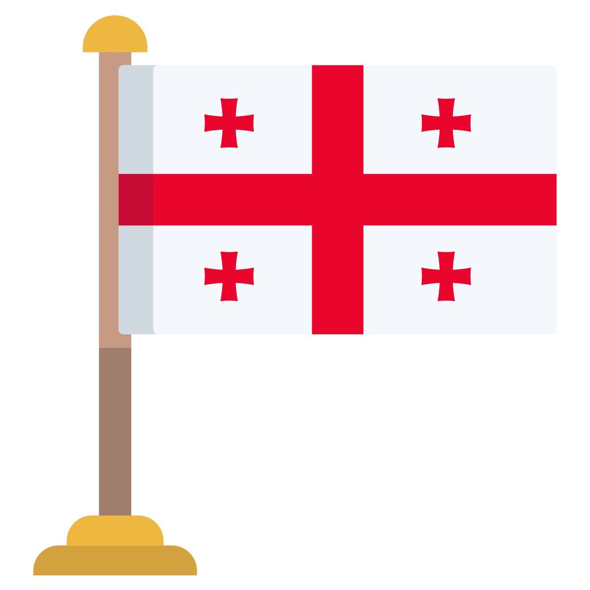 georgia flag icon