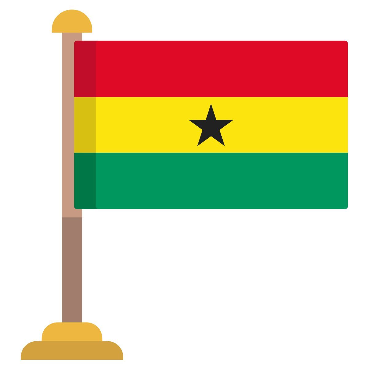 bandera de ghana icon